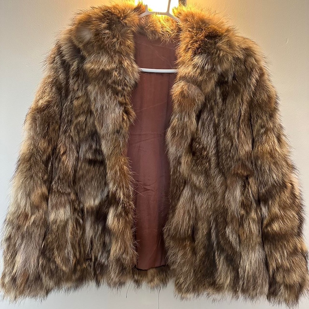Vintage fox coat